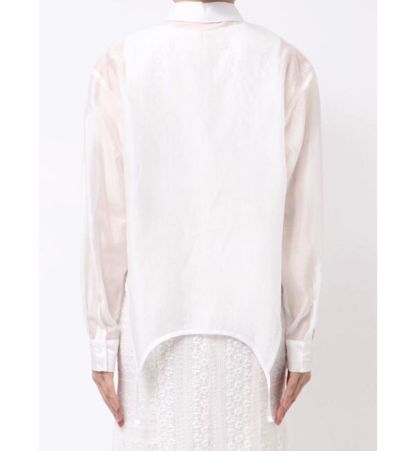 MERCURYDUO「ガーターデザインシャツ」|シャツ・ブラウス|