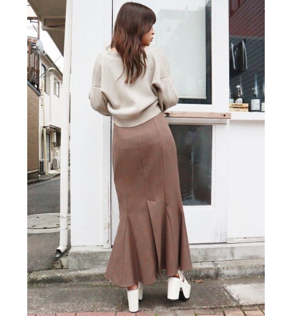 MURUA「ハイウエストマーメイドスカート」|スカート|