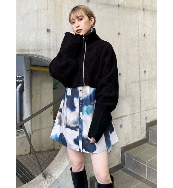 MURUA「マルチウェイニットSETワンピース【WEB限定】」|ワンピース|