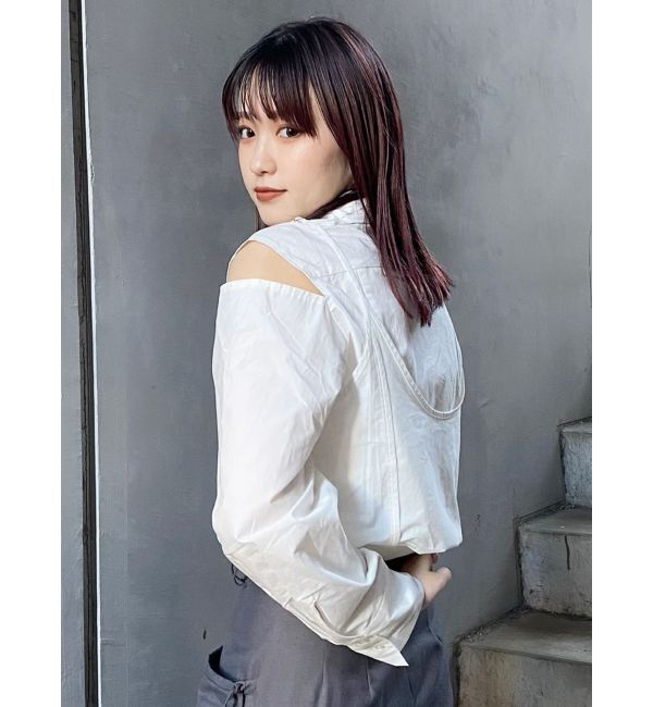 MURUA「ターンバック2wayシャツ」|シャツ・ブラウス|