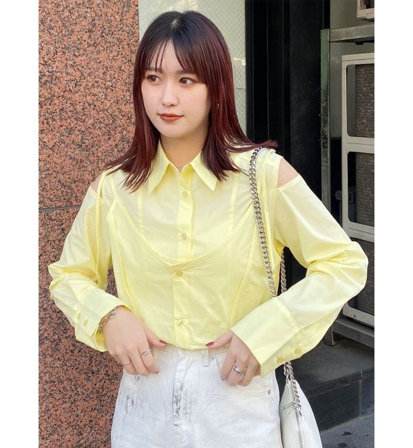 MURUA「ターンバック2wayシャツ」|シャツ・ブラウス|