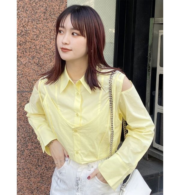 MURUA「ターンバック2wayシャツ」|シャツ・ブラウス|