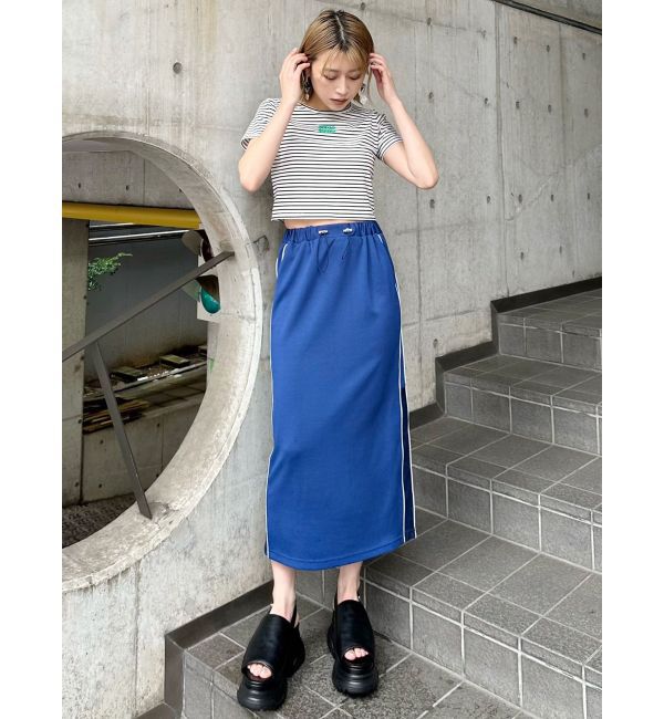 MURUA「ロゴクロップトTシャツ」|Tシャツ・カットソー|