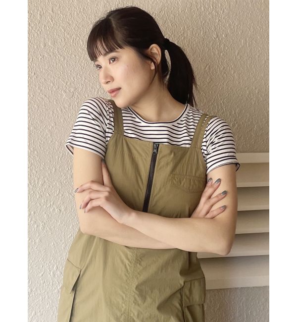 MURUA「ロゴクロップトTシャツ」|Tシャツ・カットソー|