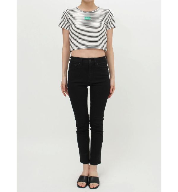 MURUA「ロゴクロップトTシャツ」|Tシャツ・カットソー|