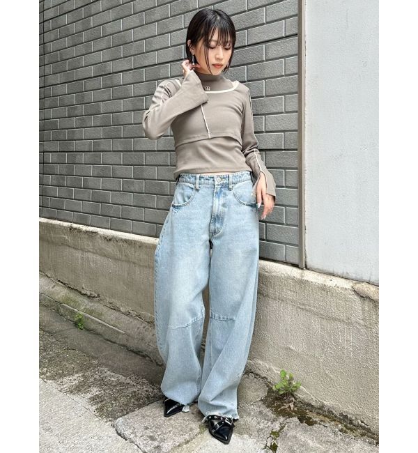 MURUA「マルチウェイレイヤードトップス」|Tシャツ・カットソー|