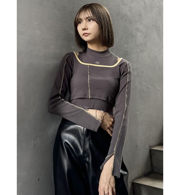 MURUA「マルチウェイレイヤードトップス」|Tシャツ・カットソー|