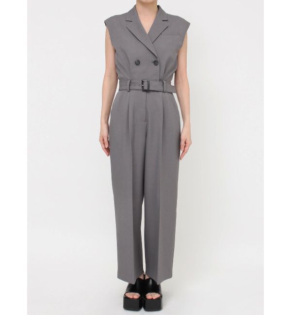 MURUA「テーラードノースリオールインワン」|オールインワン|