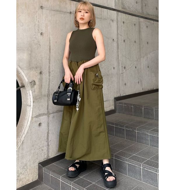 MURUA「ニットドッキングワンピース」|ワンピース|