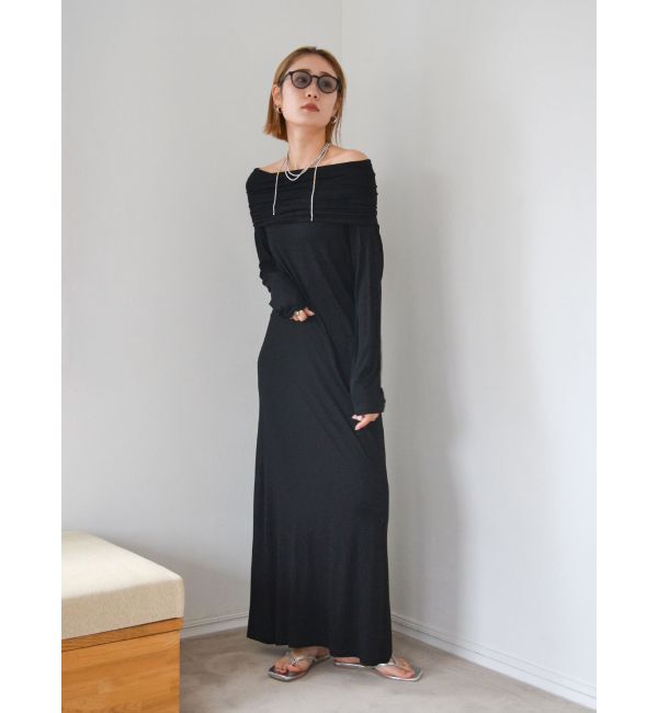 Ungrid「オフショルフィットワンピース」|ワンピース|