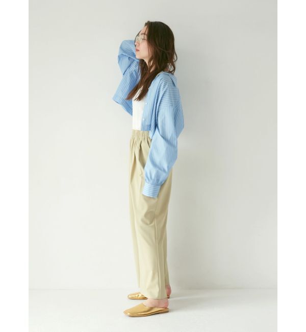 Ungrid「カットオフデザインラフタックパンツ」|その他|