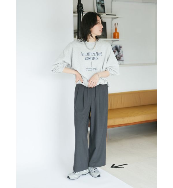 Ungrid「カットオフデザインラフタックパンツ」|その他|