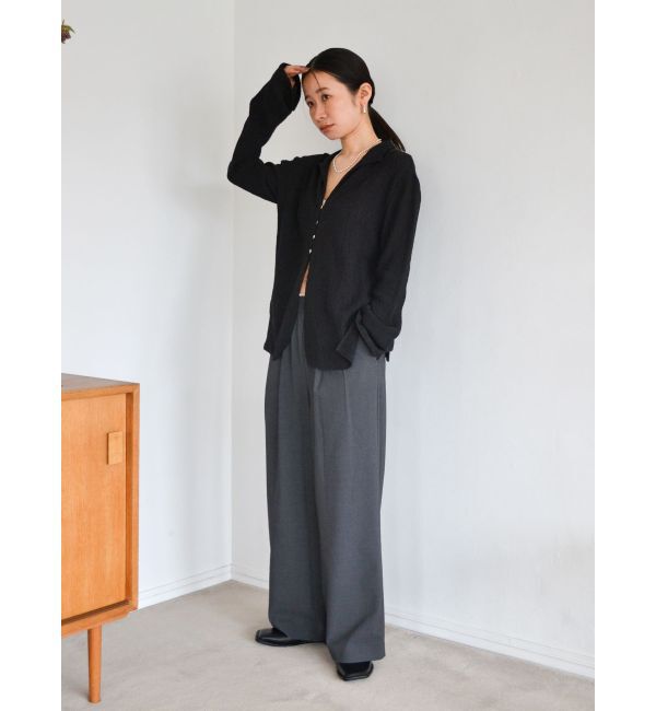 Ungrid「カットオフデザインラフタックパンツ」|その他|