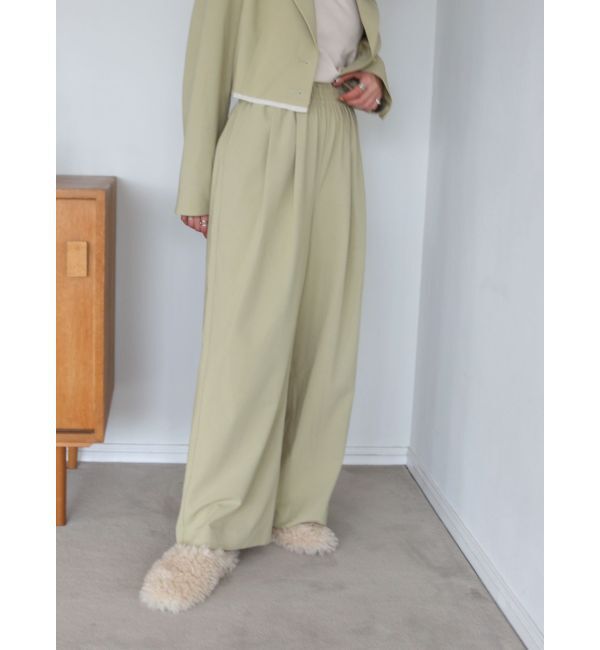 Ungrid「カットオフデザインラフタックパンツ」|その他|