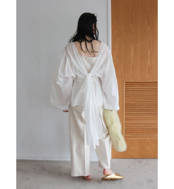 Ungrid「タックルーズデニム」|デニム|