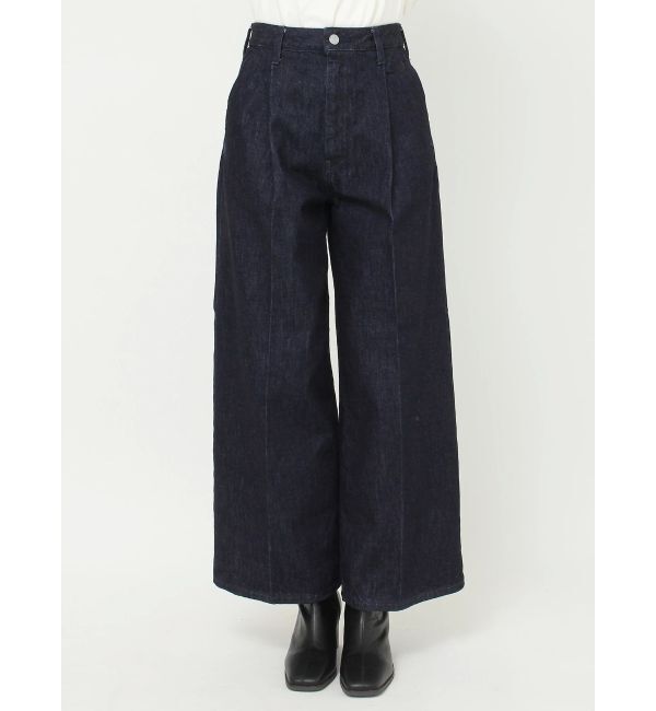 Ungrid「タックルーズデニム」|デニム|