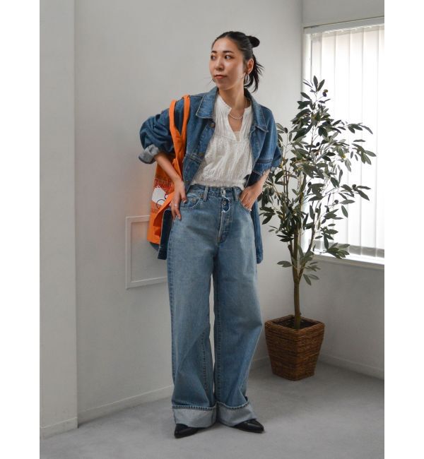 Ungrid「カットワークレースコンビブラウス」|シャツ・ブラウス|