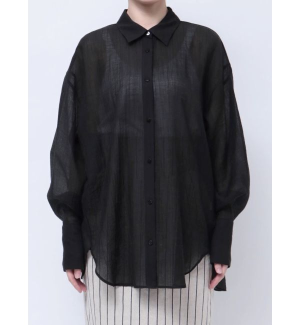 LAGUNAMOON「バックボタンワイドスリーブシャツ」|シャツ・ブラウス|