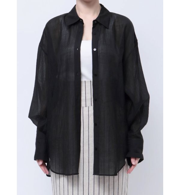 LAGUNAMOON「バックボタンワイドスリーブシャツ」|シャツ・ブラウス|