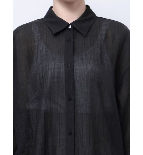 LAGUNAMOON「バックボタンワイドスリーブシャツ」|シャツ・ブラウス|