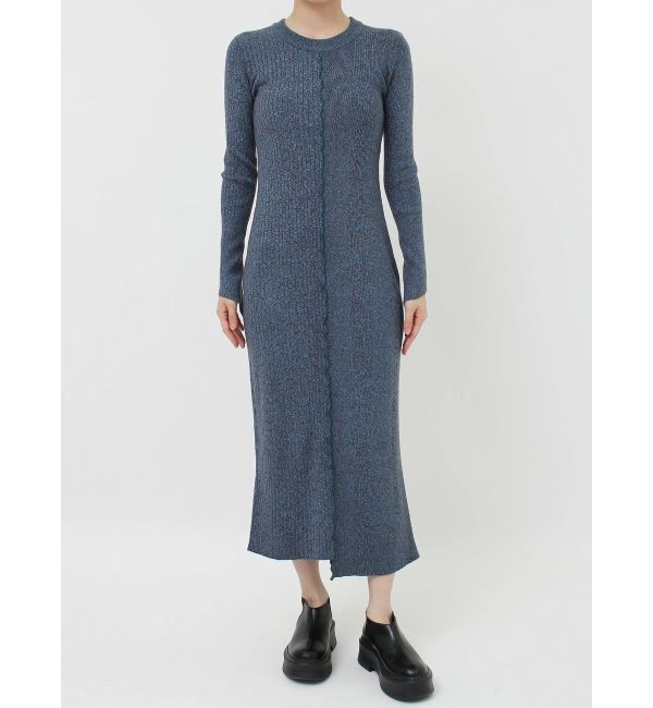LAGUNAMOON「【WEB限定】カラーメランジロングニットワンピース」|ワンピース|