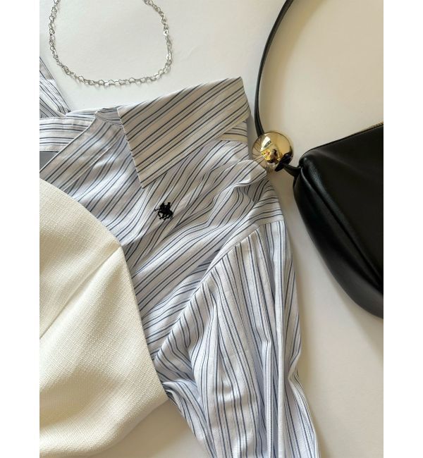 LAGUNAMOON「【POLO BCSコラボ】シャツドッキングワンピース」|ワンピース|