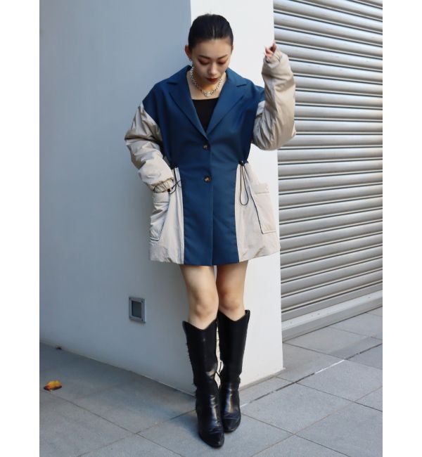 EVRIS「MA-1ドッキングジャケット【セットアップ着用可能】」|ミリタリー・モッズコート|