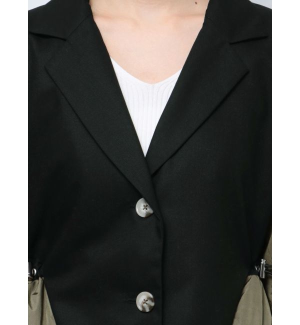 EVRIS「MA-1ドッキングジャケット【セットアップ着用可能】」|ミリタリー・モッズコート|