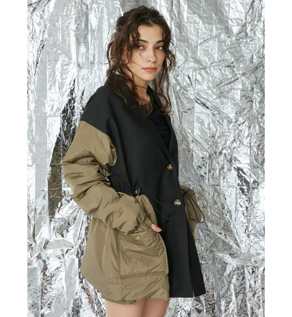 EVRIS「MA-1ドッキングジャケット【セットアップ着用可能】」|ミリタリー・モッズコート|