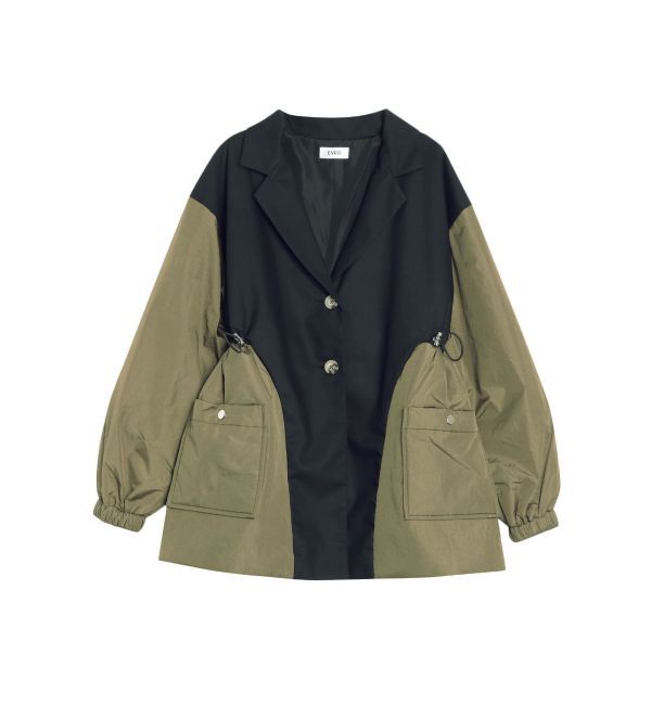 EVRIS「MA-1ドッキングジャケット【セットアップ着用可能】」|ミリタリー・モッズコート|