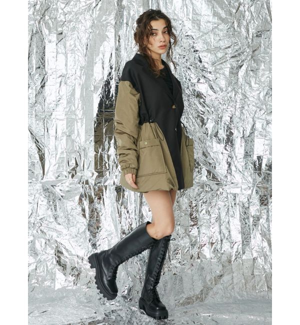 EVRIS「MA-1ドッキングジャケット【セットアップ着用可能】」|ミリタリー・モッズコート|