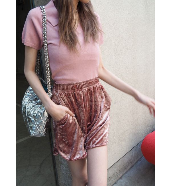 EVRIS「サマーベロアショートパンツ【セットアップ着用可能】」|その他|