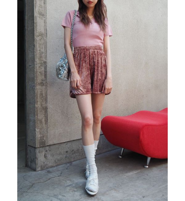 EVRIS「サマーベロアショートパンツ【セットアップ着用可能】」|その他|