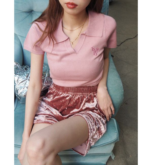 EVRIS「サマーベロアショートパンツ【セットアップ着用可能】」|その他|