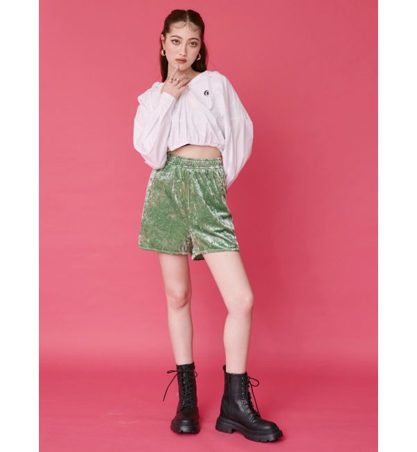 EVRIS「サマーベロアショートパンツ【セットアップ着用可能】」|その他|