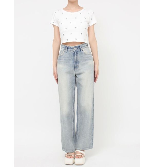 EVRIS「エンブロイダリーショートTシャツ」|Tシャツ・カットソー|