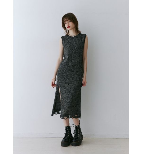 jouetie「バックオープンサマーニットワンピース」|ワンピース|