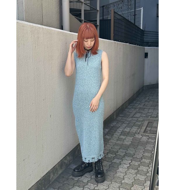 jouetie「バックオープンサマーニットワンピース」|ワンピース|