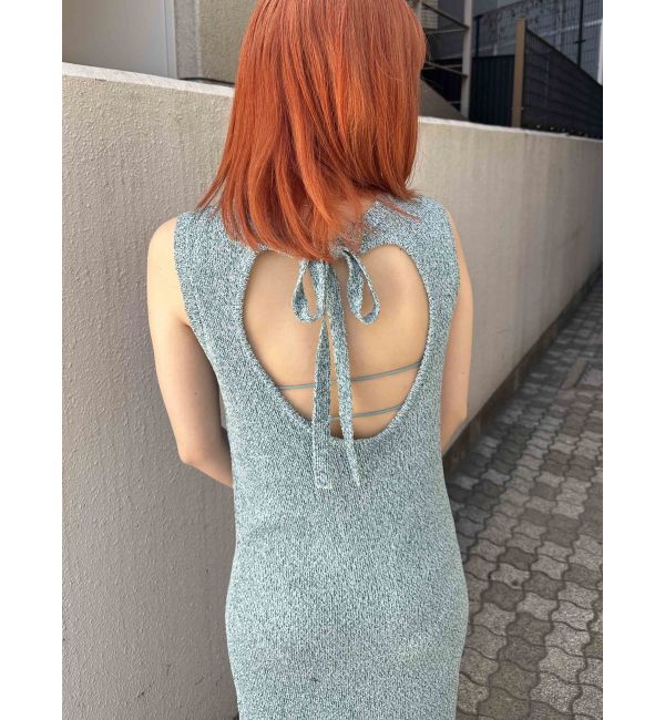 jouetie「バックオープンサマーニットワンピース」|ワンピース|