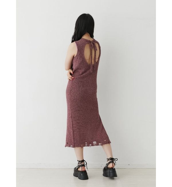 jouetie「バックオープンサマーニットワンピース」|ワンピース|