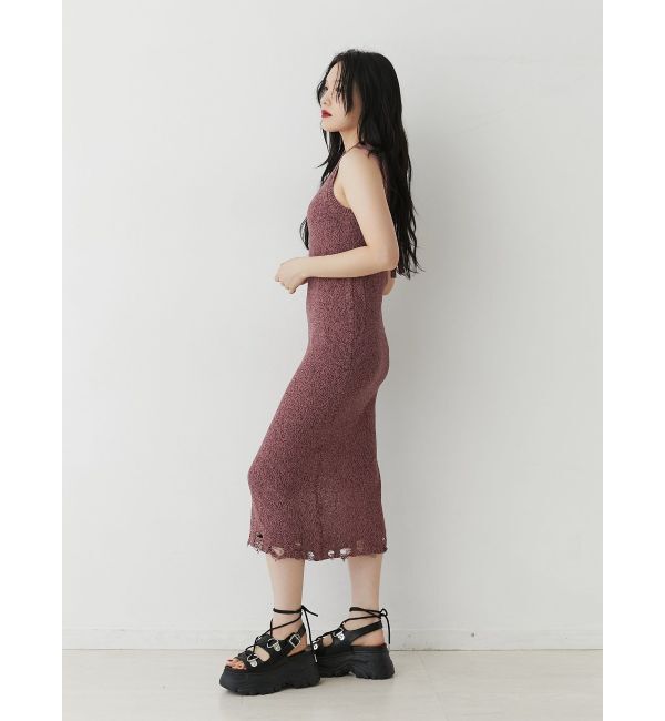 jouetie「バックオープンサマーニットワンピース」|ワンピース|