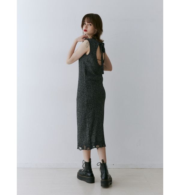 jouetie「バックオープンサマーニットワンピース」|ワンピース|