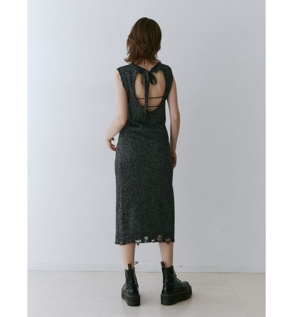 jouetie「バックオープンサマーニットワンピース」|ワンピース|