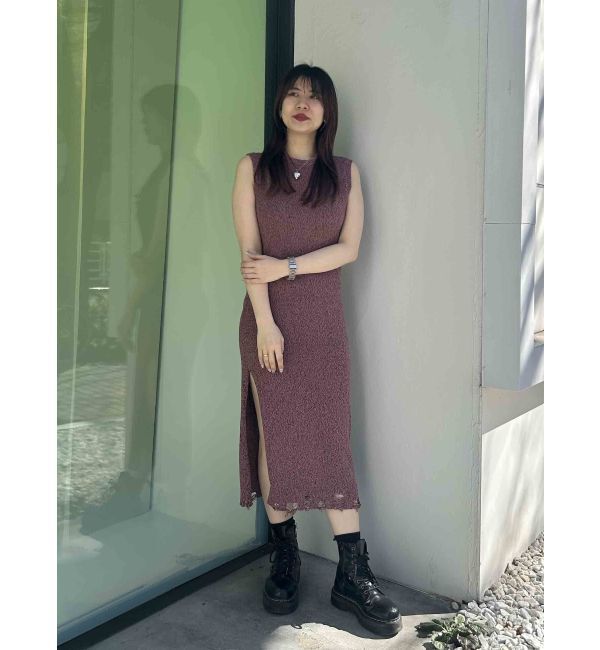 jouetie「バックオープンサマーニットワンピース」|ワンピース|