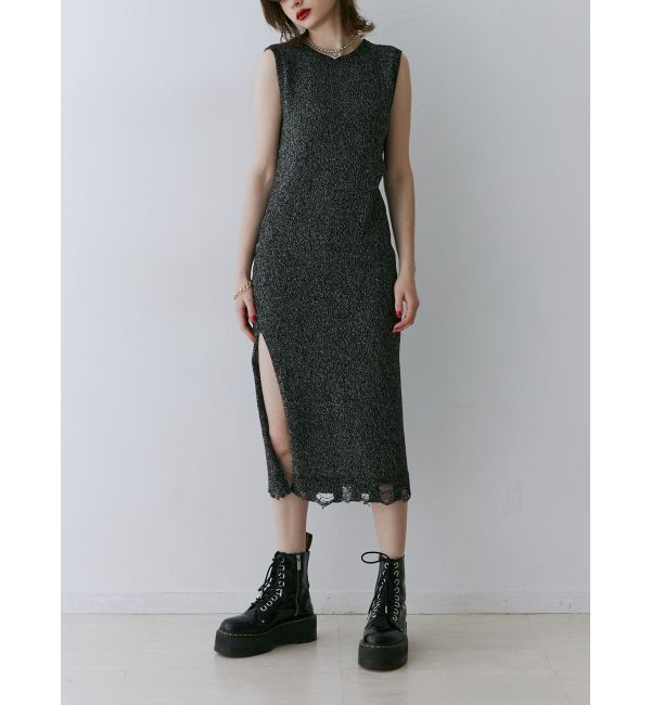 jouetie「バックオープンサマーニットワンピース」|ワンピース|