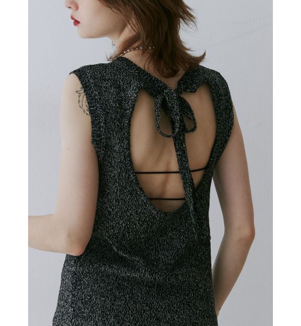 jouetie「バックオープンサマーニットワンピース」|ワンピース|