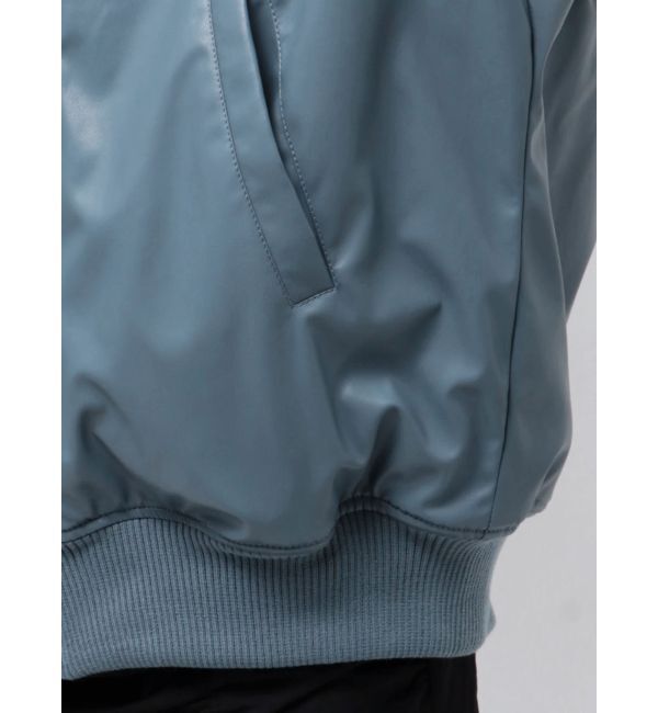 jouetie「フェイクレザーライダースMA-1ジャケット」|ブルゾン・スタジャン|