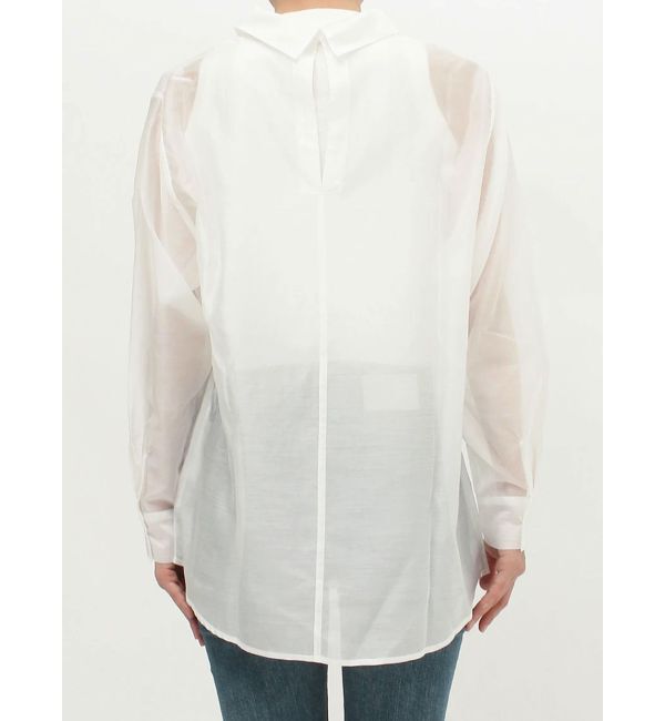 GYDA「3WAYショルダーOPENシアードッキングシャツ」|シャツ・ブラウス|