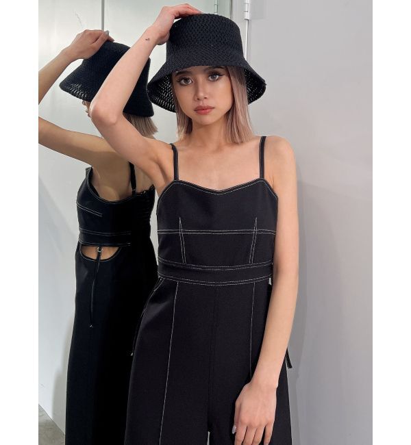 GYDA「サイドOPENワイドロンパース」|オールインワン|