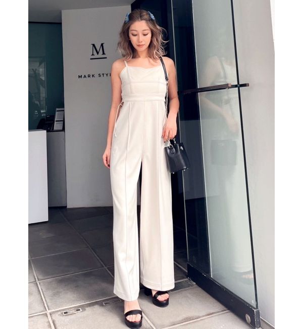 GYDA「サイドOPENワイドロンパース」|オールインワン|